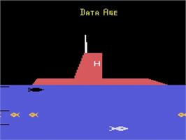 Title screen of Radar Lock on the Atari 2600.