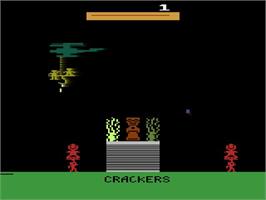 Title screen of Rescue Bira Bira on the Atari 2600.