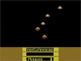 Title screen of Rescue Terra I on the Atari 2600.