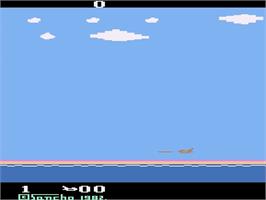 Title screen of Sea Hawk on the Atari 2600.
