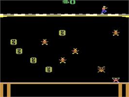 Title screen of Secret Agent on the Atari 2600.