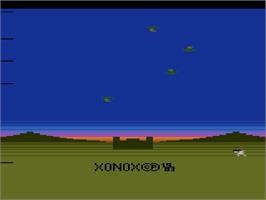 Title screen of Sir Lancelot on the Atari 2600.