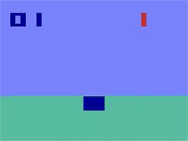 Title screen of Skeet Shoot on the Atari 2600.