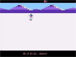Title screen of Ski Hunt on the Atari 2600.