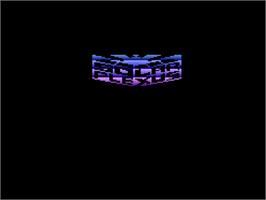 Title screen of Solar Plexus on the Atari 2600.