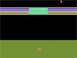 Title screen of Spectracube Invasion on the Atari 2600.