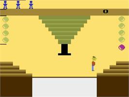 Title screen of Squoosh on the Atari 2600.