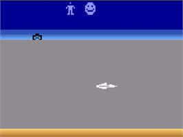 Title screen of Star Fox on the Atari 2600.