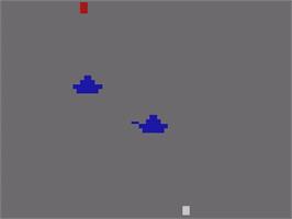 Title screen of Star Ship on the Atari 2600.