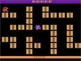 Title screen of Stone Age on the Atari 2600.