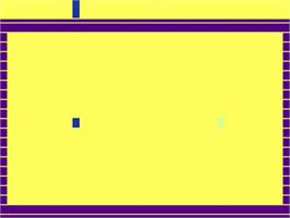 Title screen of Surround on the Atari 2600.