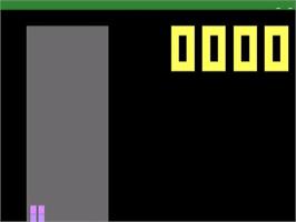 Title screen of Tetris 26 on the Atari 2600.