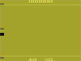 Title screen of Vault Assault on the Atari 2600.