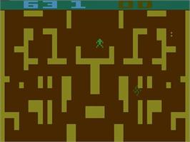 Title screen of Wizard on the Atari 2600.