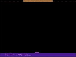 Title screen of World End on the Atari 2600.
