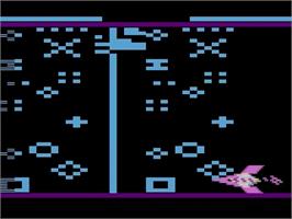 Title screen of X'mission on the Atari 2600.