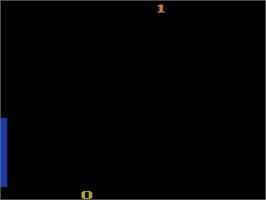 Title screen of Zaxxon on the Atari 2600.
