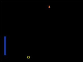 Title screen of Zaxxon on the Atari 2600.