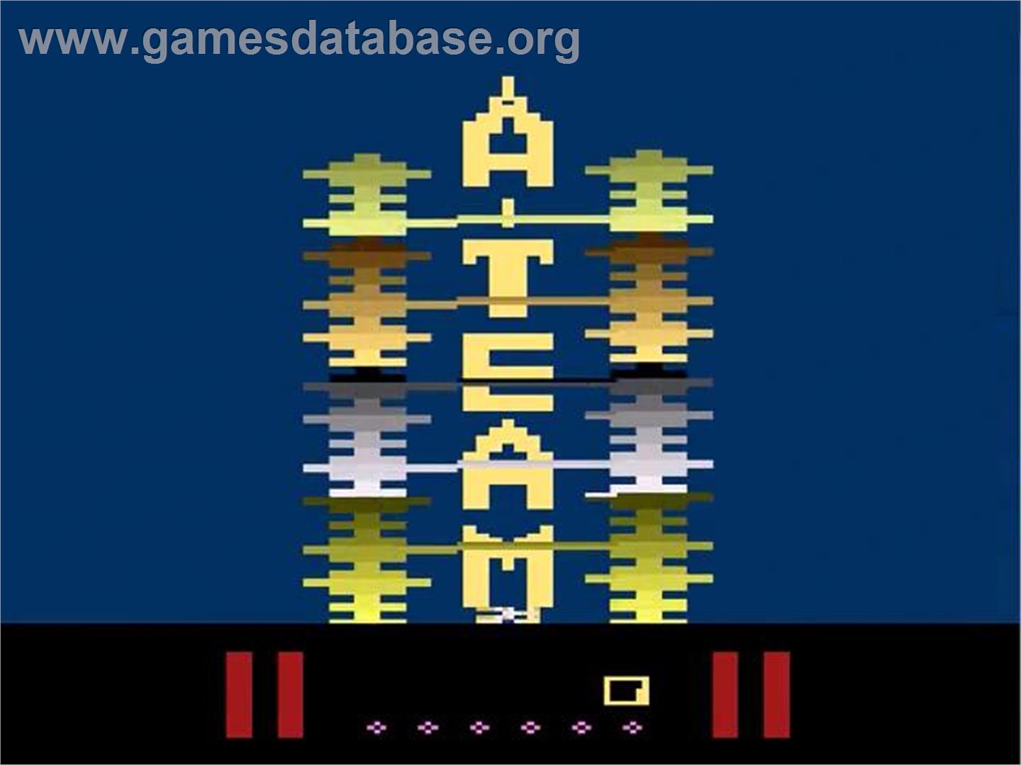 A-team, The - Atari 2600 - Artwork - Title Screen