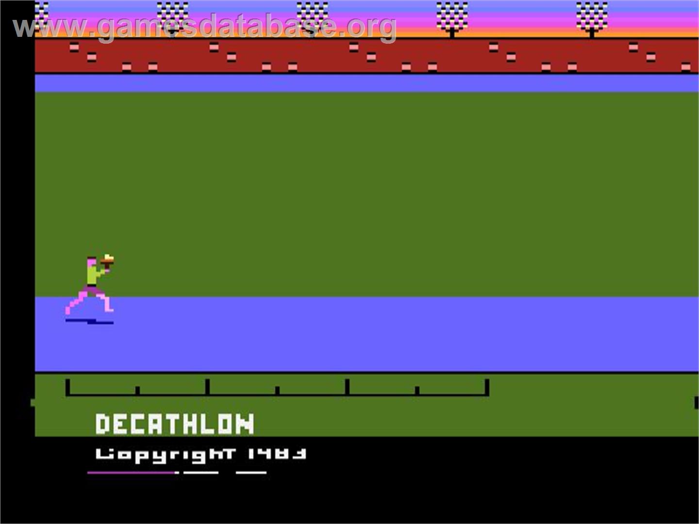 Activision Decathlon, The - Atari 2600 - Artwork - Title Screen