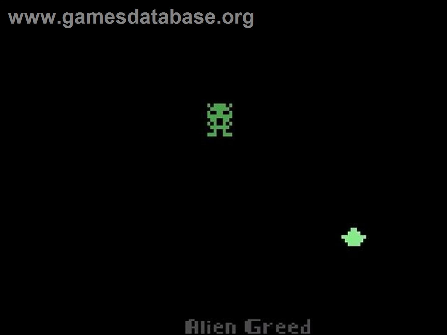 Alien Greed - Atari 2600 - Artwork - Title Screen