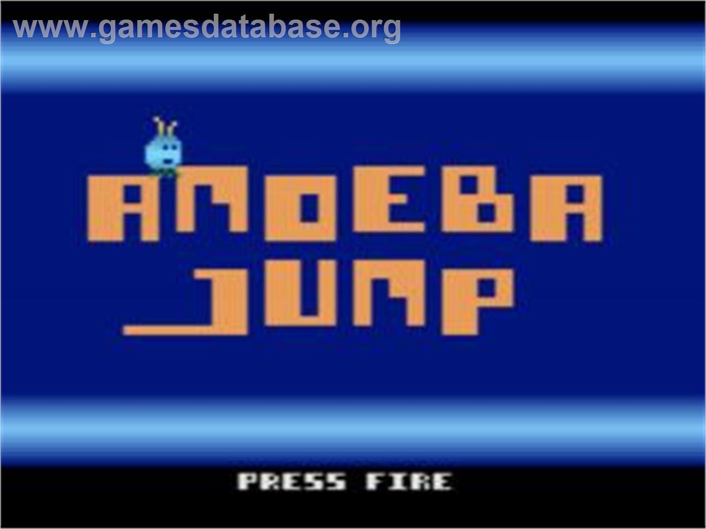 Amoeba Jump - Atari 2600 - Artwork - Title Screen