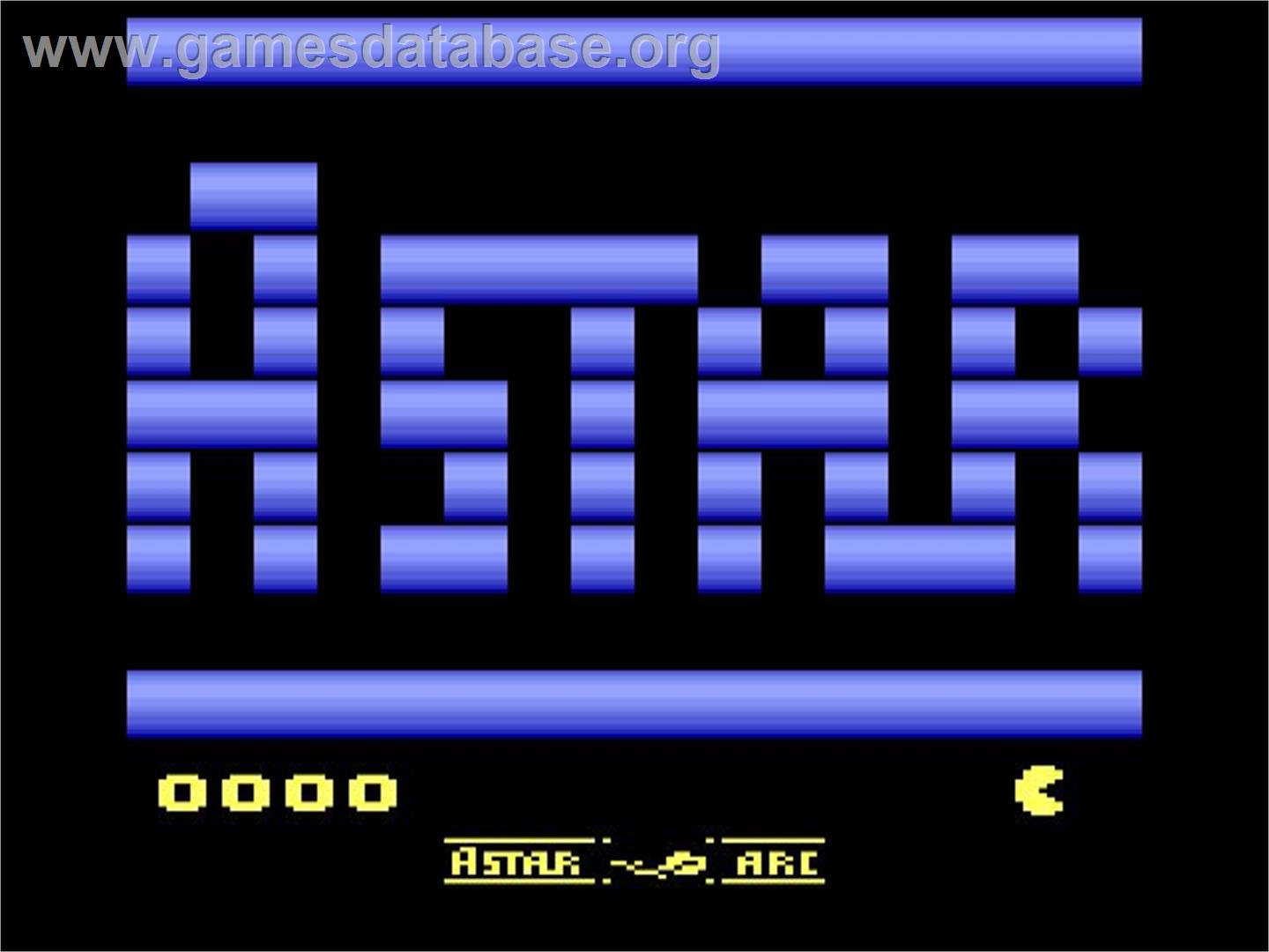 Astar - Atari 2600 - Artwork - Title Screen