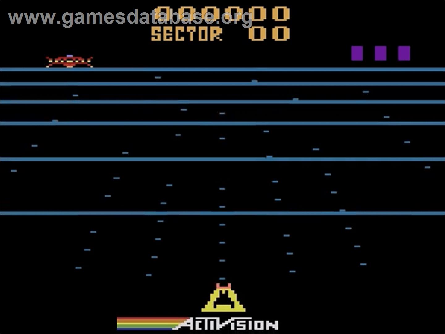 Beamrider - Atari 2600 - Artwork - Title Screen