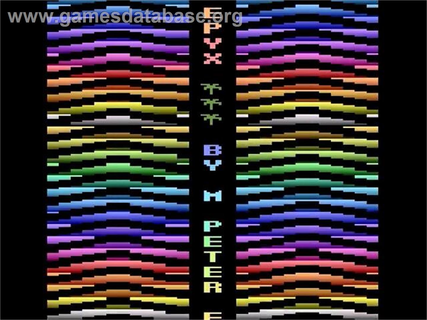 California Games - Atari 2600 - Artwork - Title Screen