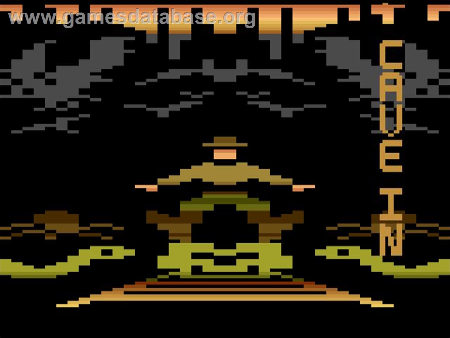 Cave In - Atari 2600 - Artwork - Title Screen