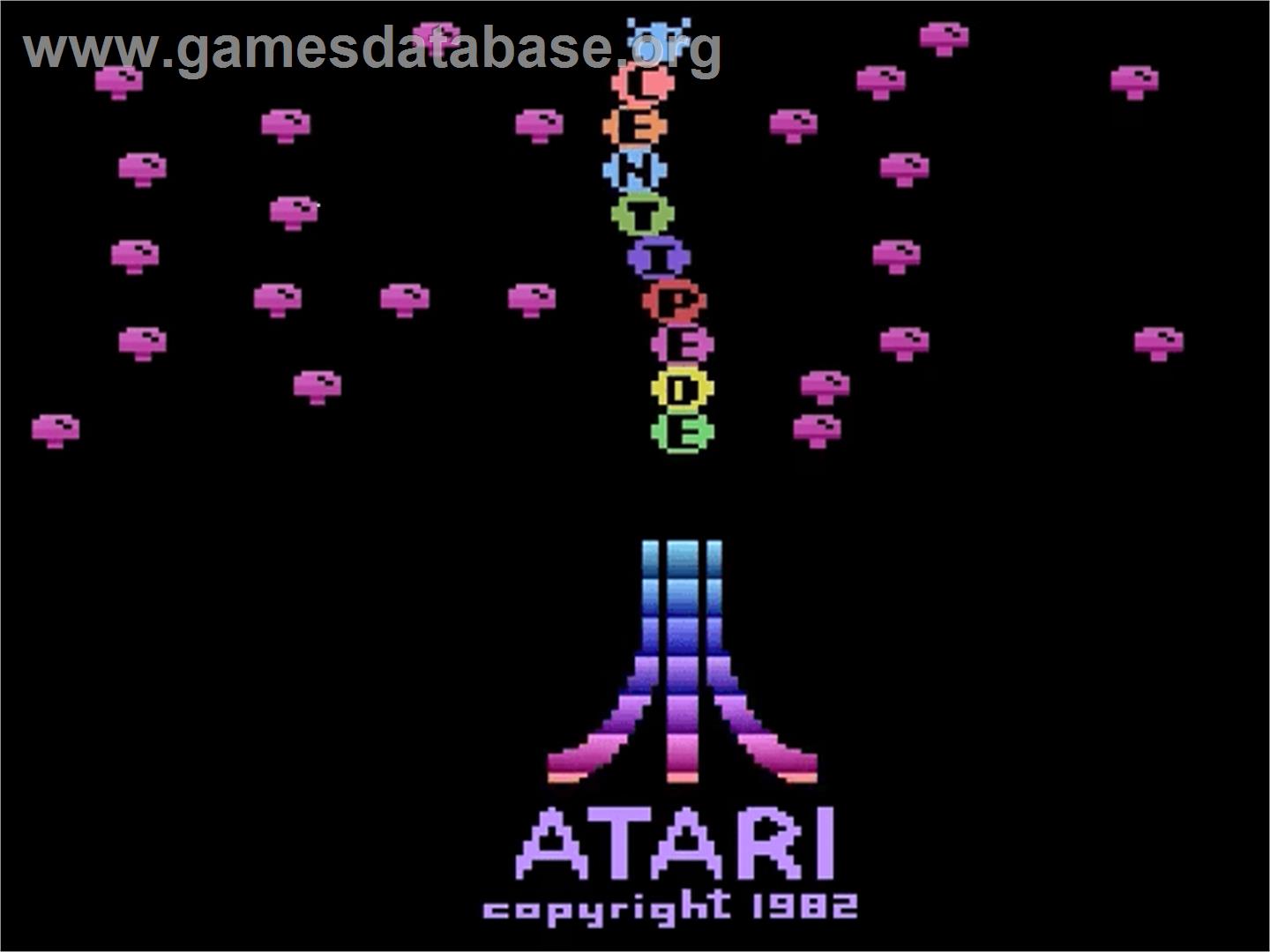 Centipede - Atari 2600 - Artwork - Title Screen