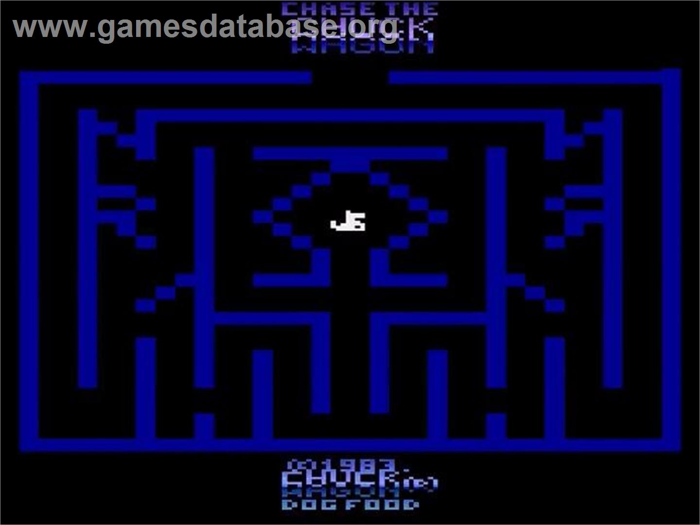 Chase The Chuck Wagon - Atari 2600 - Artwork - Title Screen