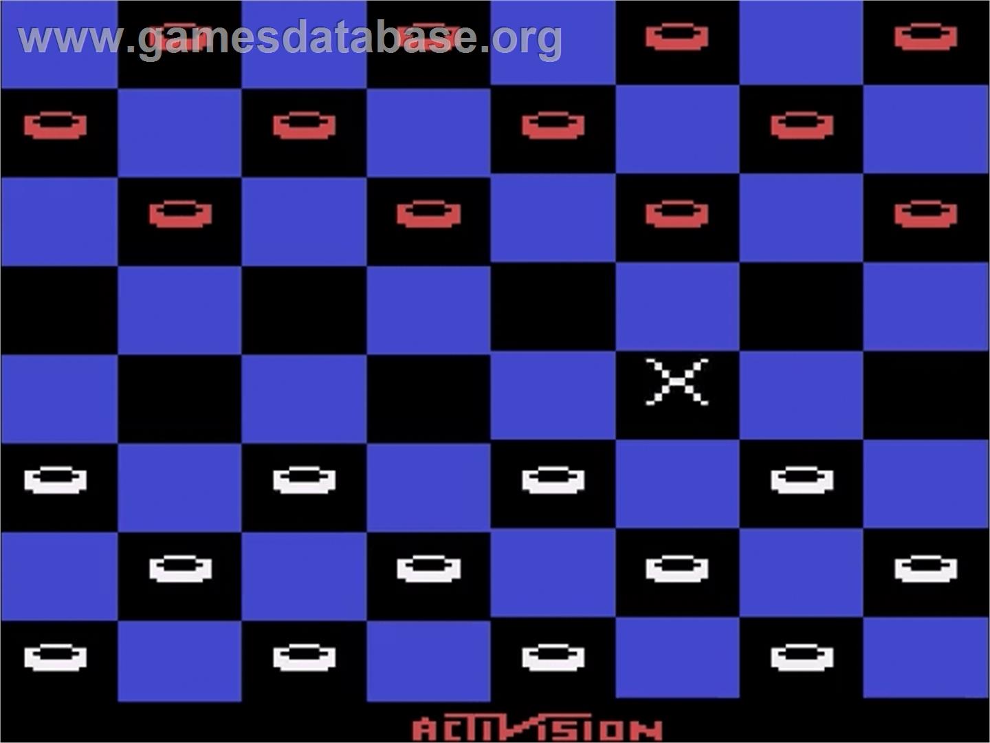 Checkers - Atari 2600 - Artwork - Title Screen