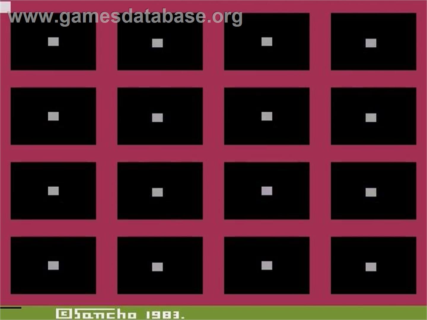 Dice Puzzle - Atari 2600 - Artwork - Title Screen