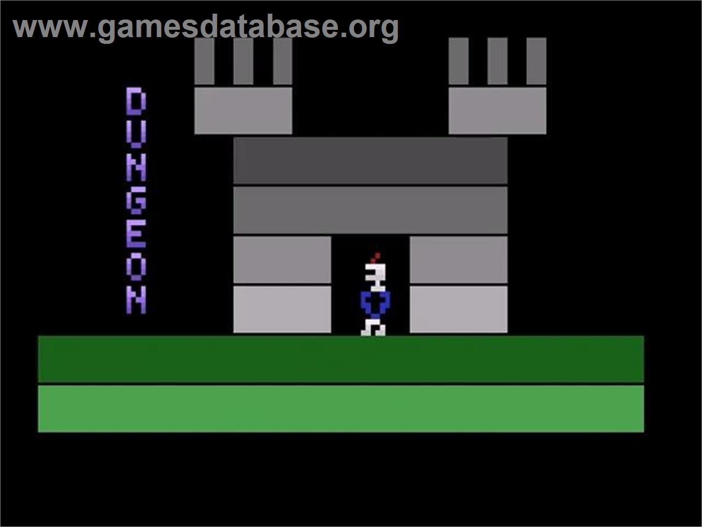 Dungeon - Atari 2600 - Artwork - Title Screen