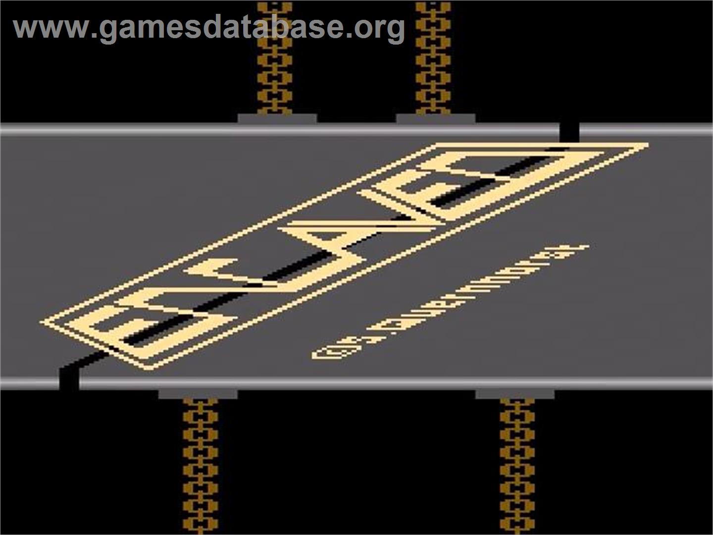 Encaved - Atari 2600 - Artwork - Title Screen