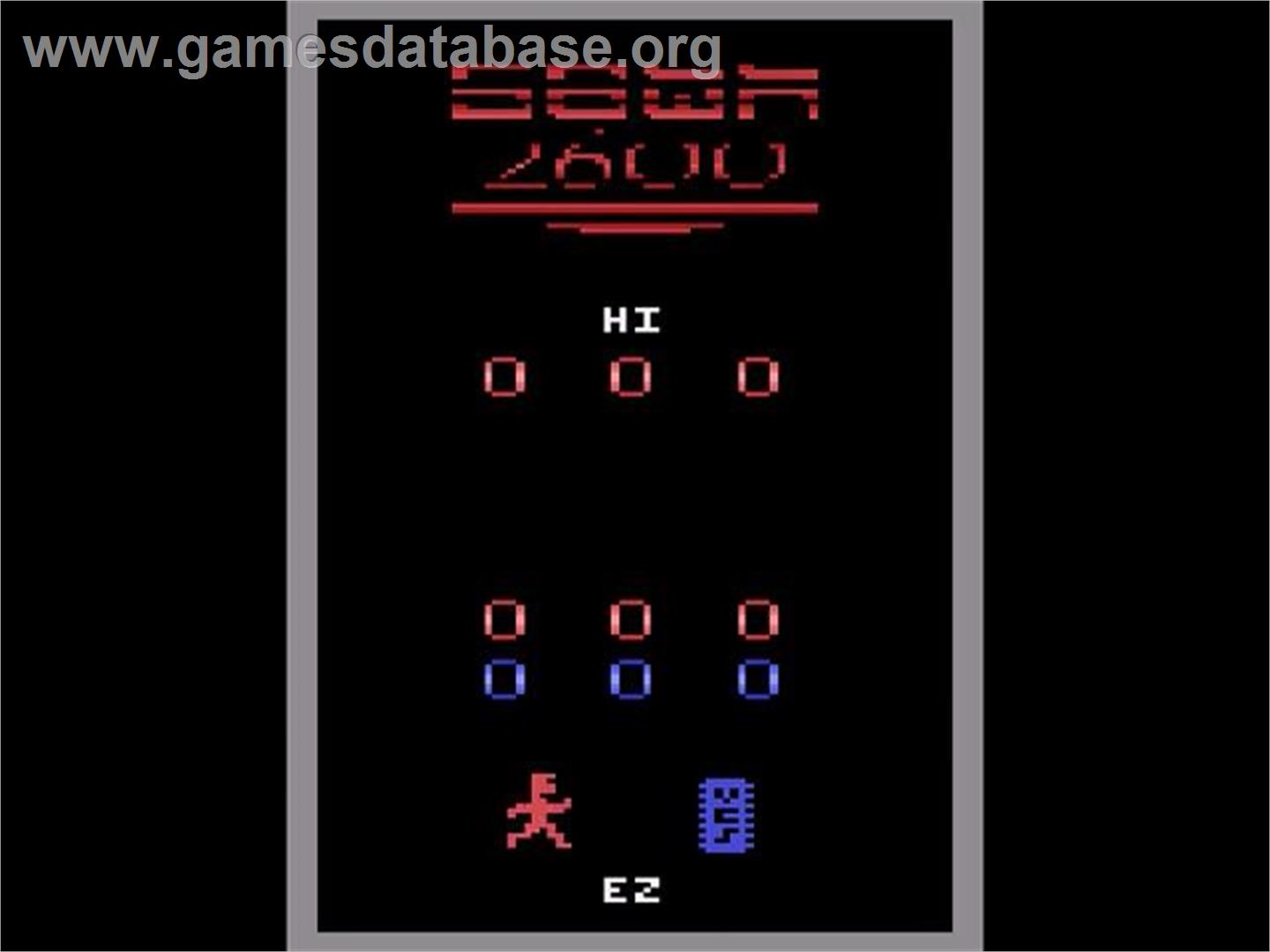 Fall Down - Atari 2600 - Artwork - Title Screen