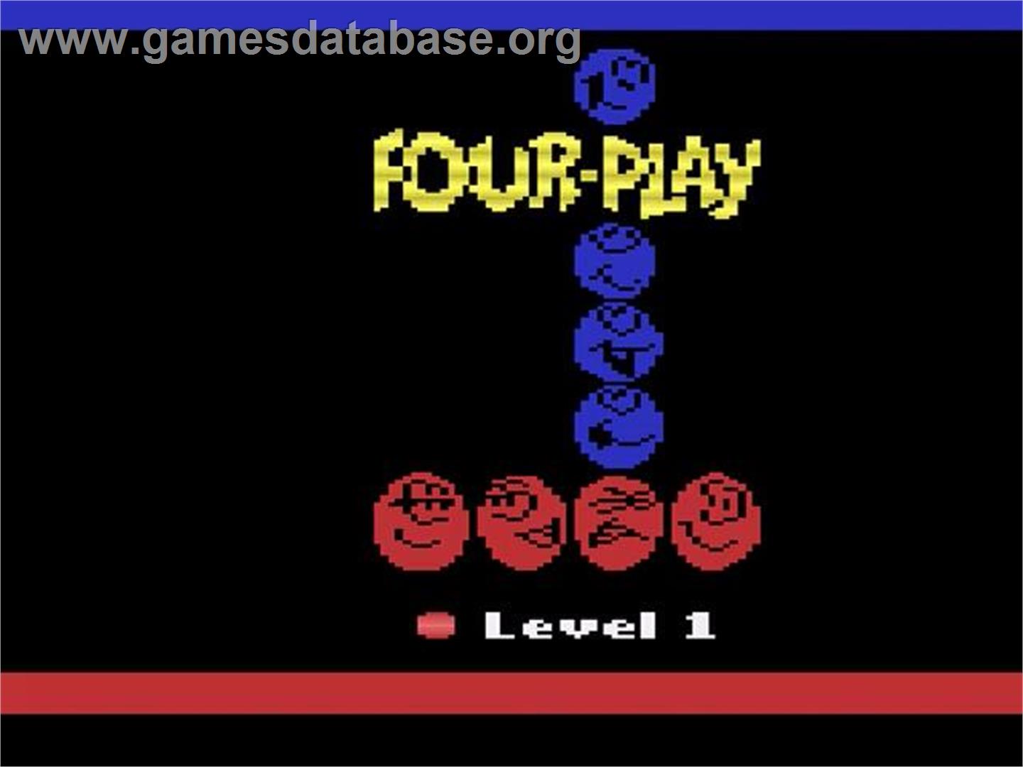 Four-play - Atari 2600 - Artwork - Title Screen