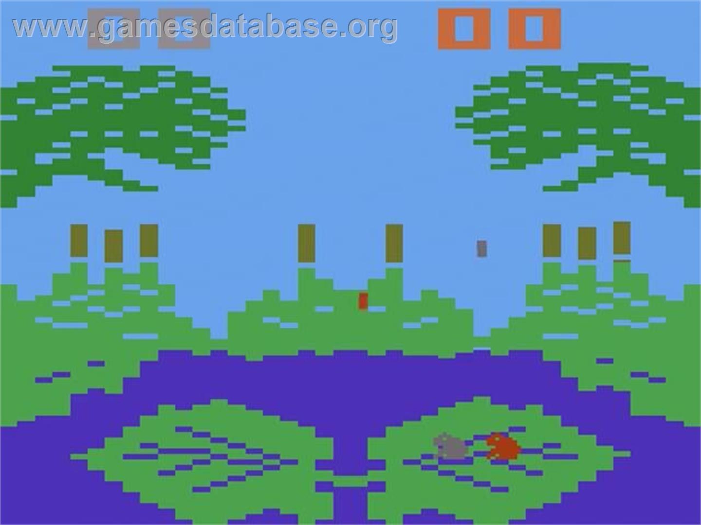 Frogs And Flies - Atari 2600 - Artwork - Title Screen