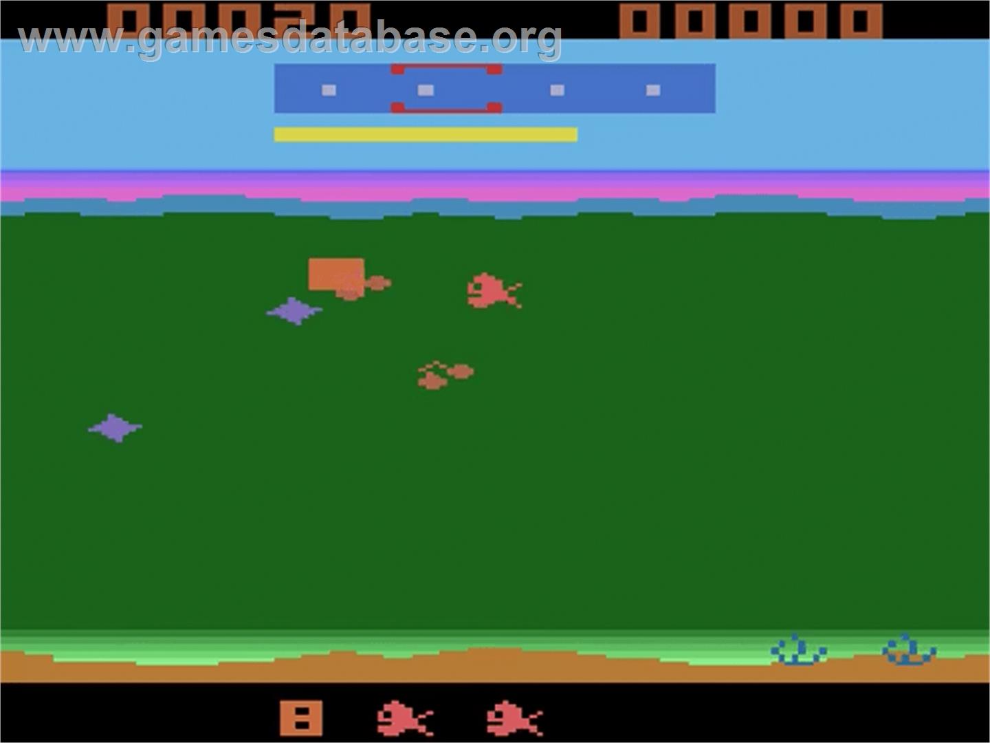 Funky Fish - Atari 2600 - Artwork - Title Screen