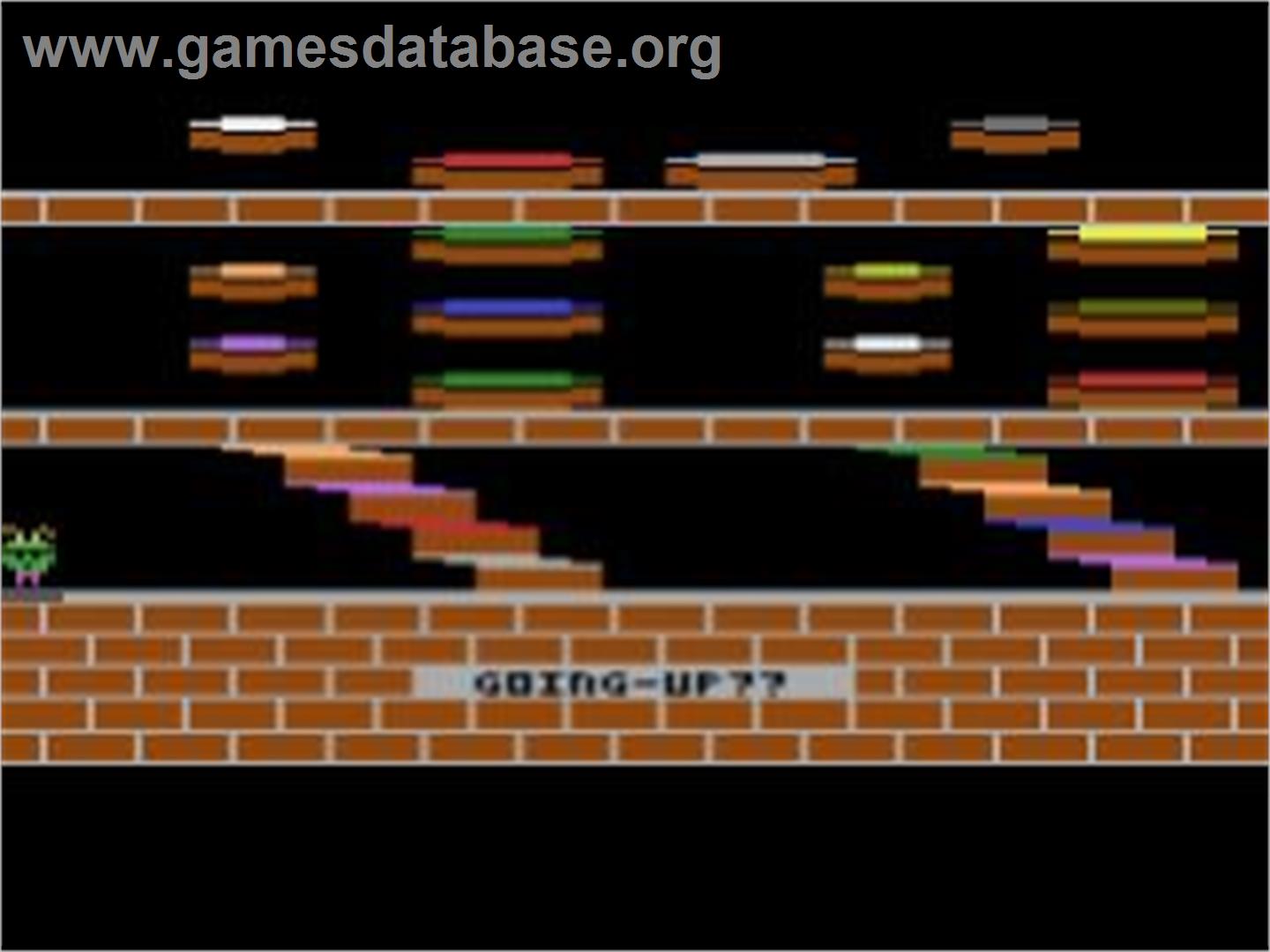 Going-Up - Atari 2600 - Artwork - Title Screen