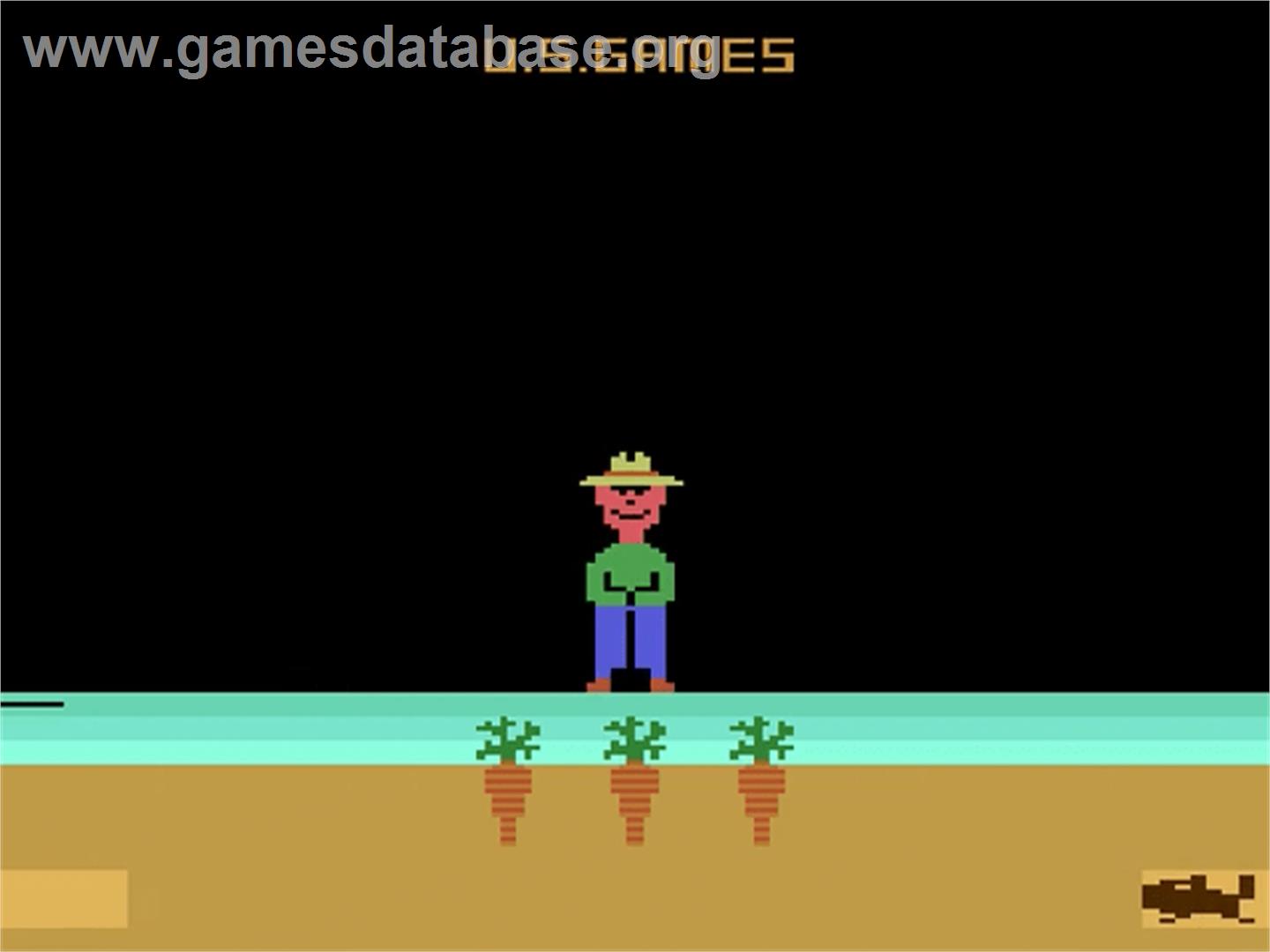 Gopher - Atari 2600 - Artwork - Title Screen