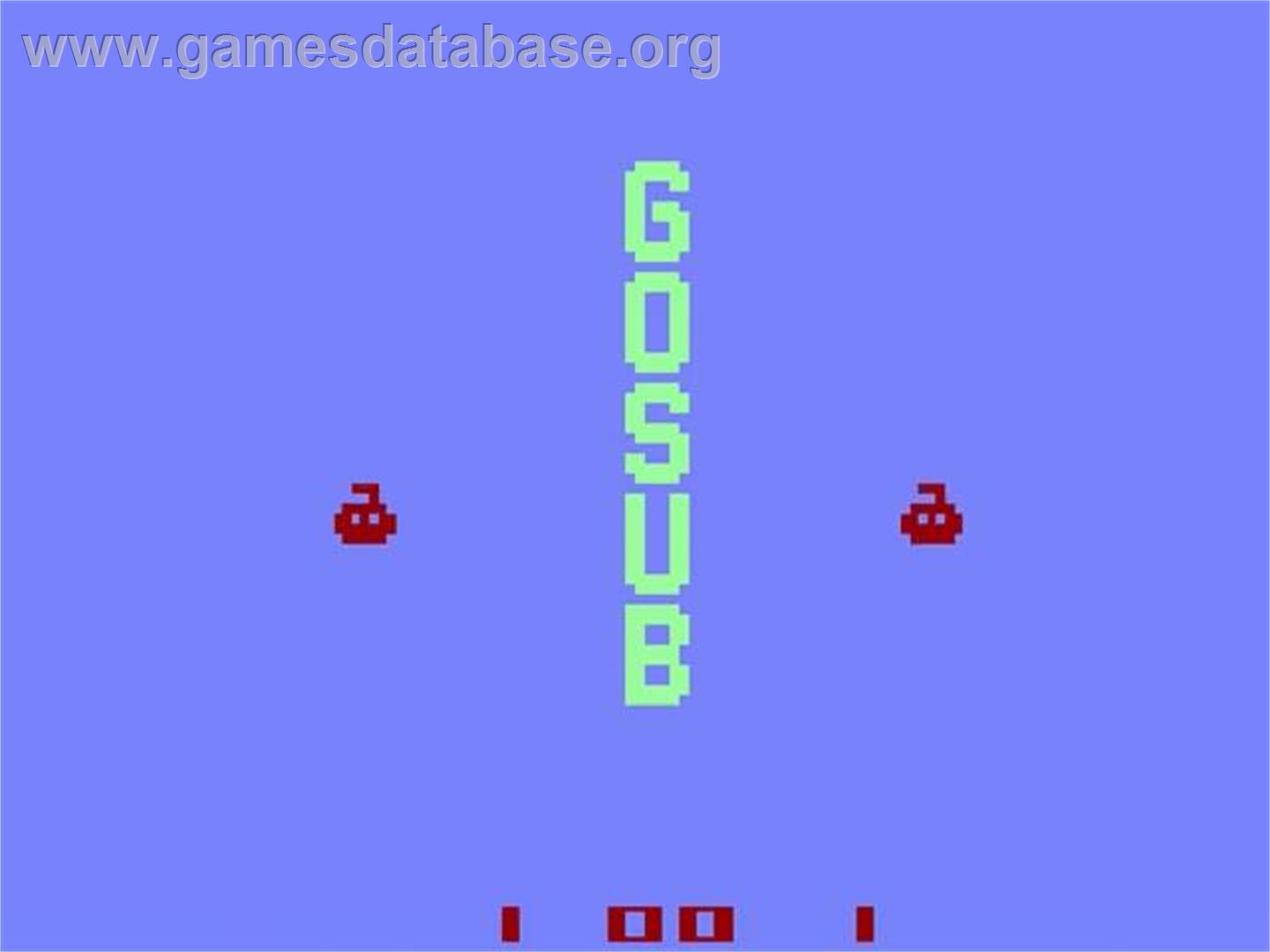 Gosub - Atari 2600 - Artwork - Title Screen