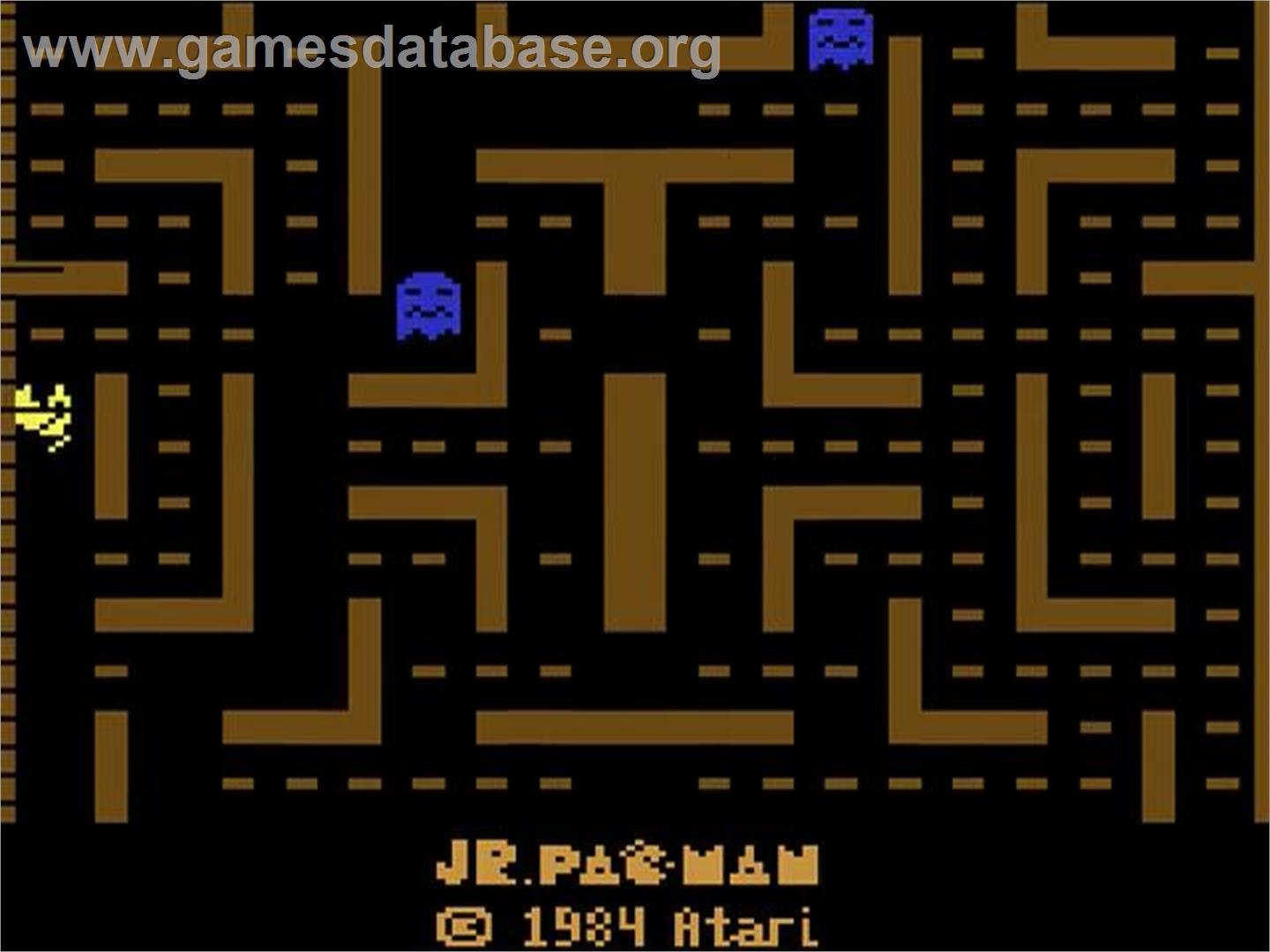 Jr. Pac-man - Atari 2600 - Artwork - Title Screen
