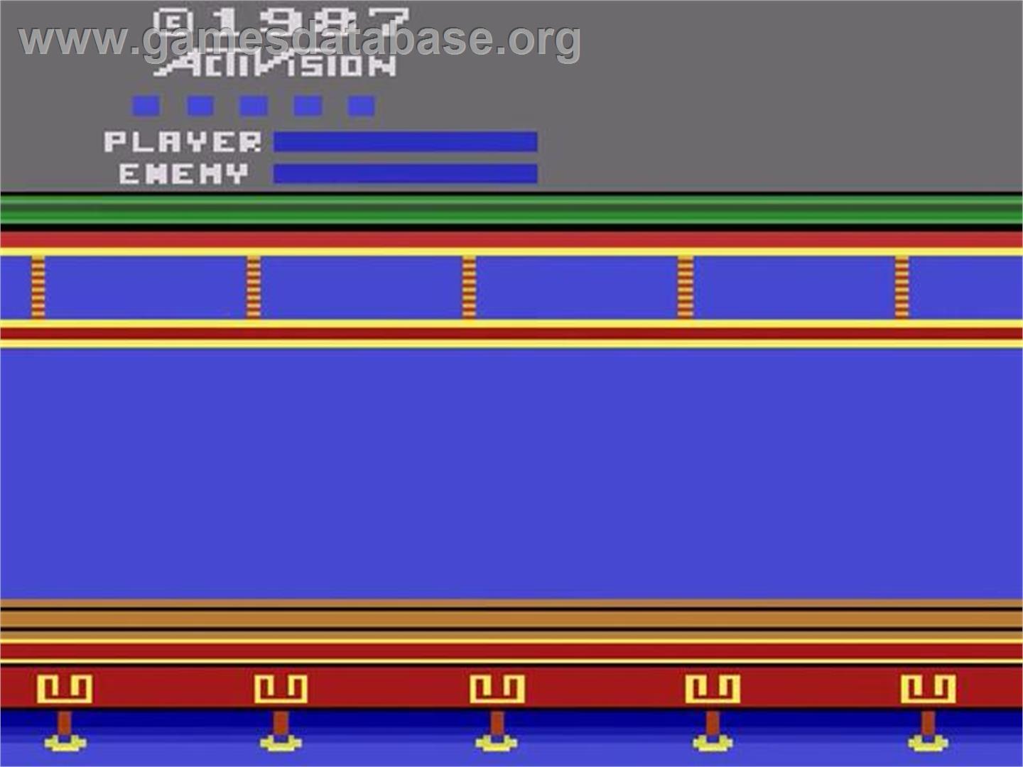 Kung-fu Master - Atari 2600 - Artwork - Title Screen