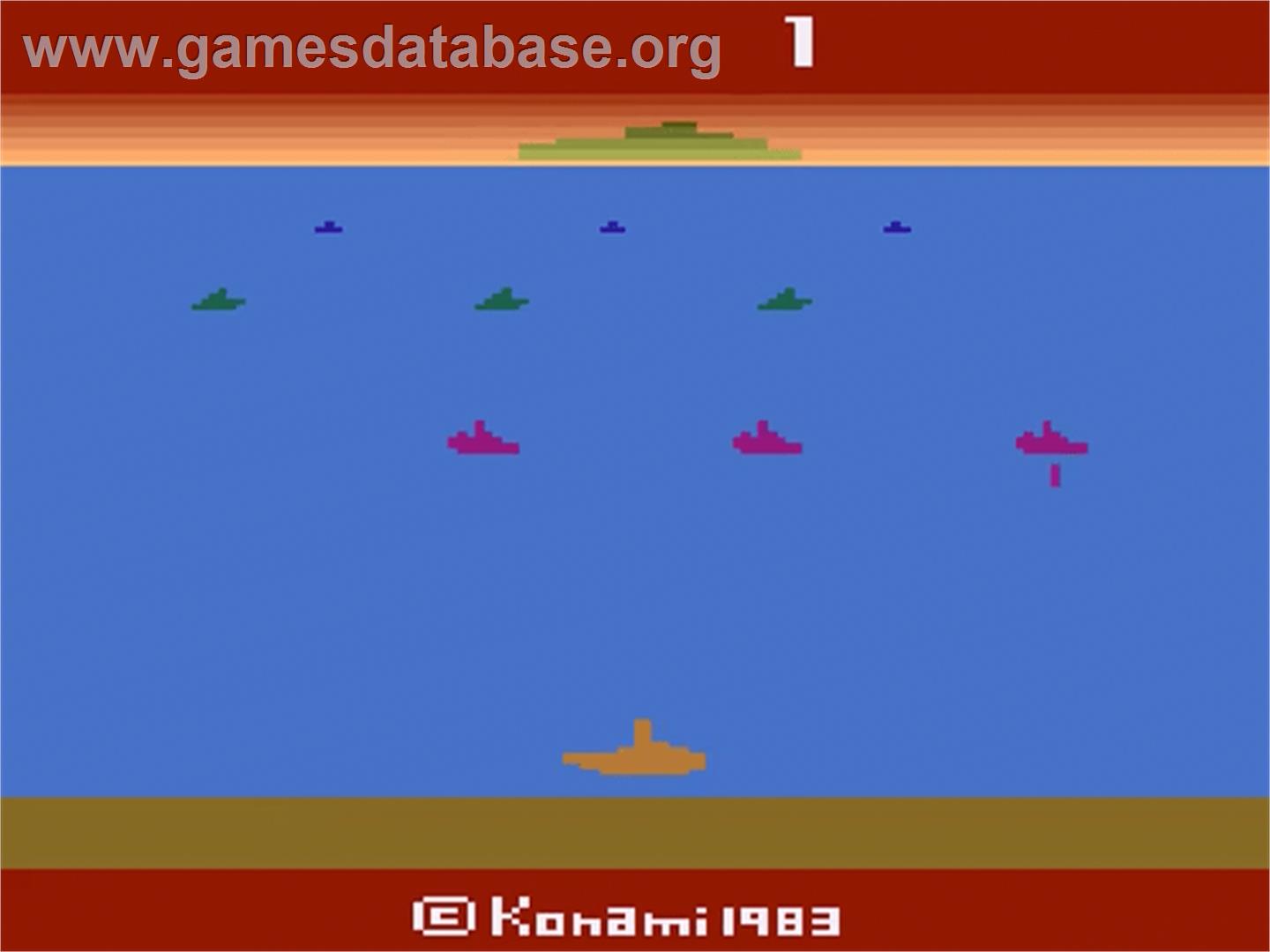 Marine Wars - Atari 2600 - Artwork - Title Screen