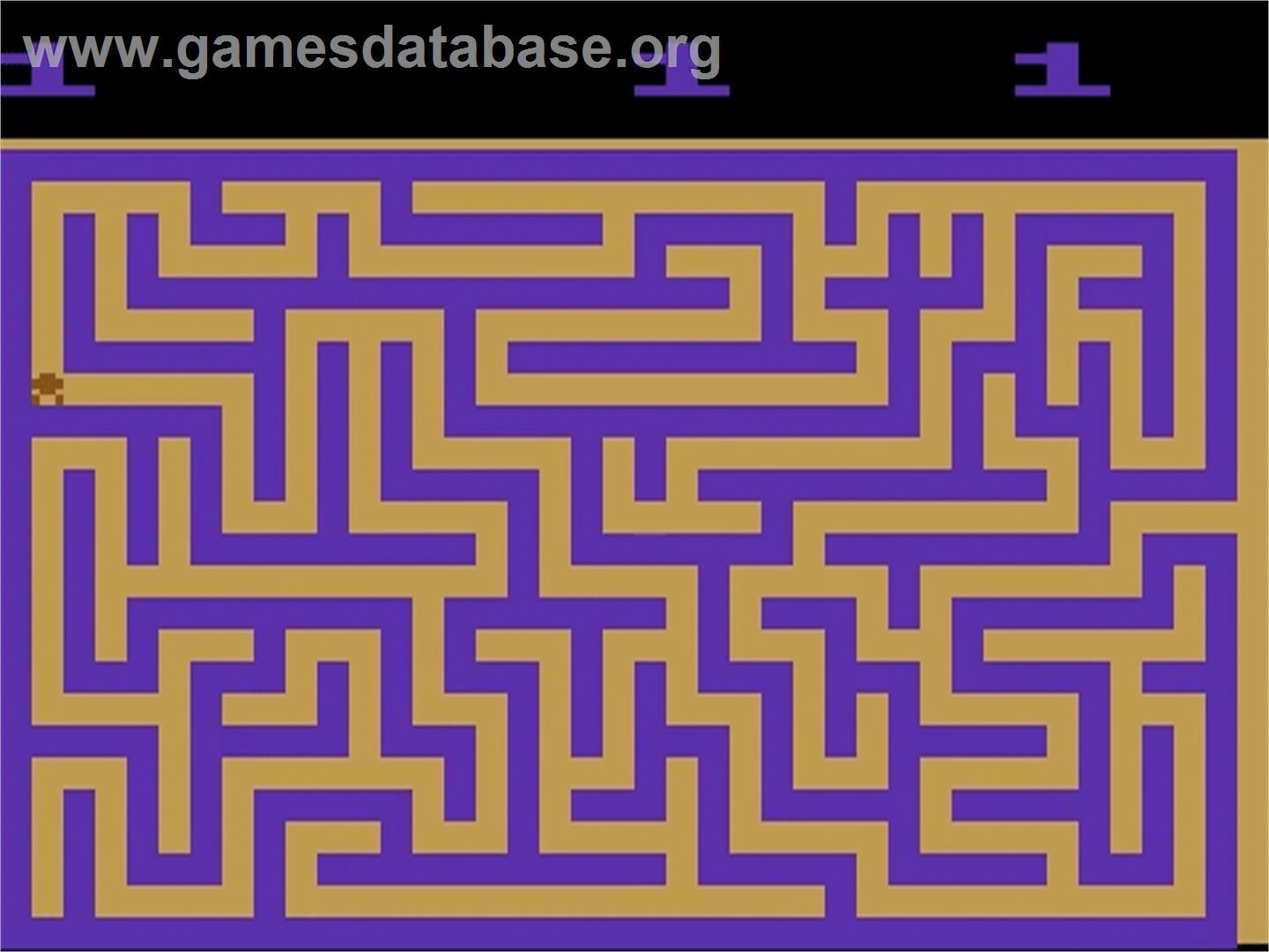 Maze Craze: A Game of Cops 'n Robbers - Atari 2600 - Artwork - Title Screen