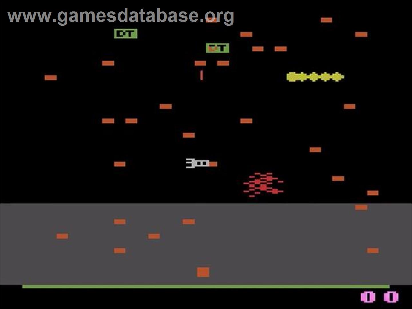 Millipede - Atari 2600 - Artwork - Title Screen
