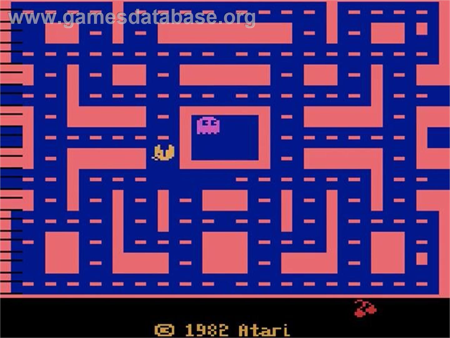 Ms. Pac-man - Atari 2600 - Artwork - Title Screen