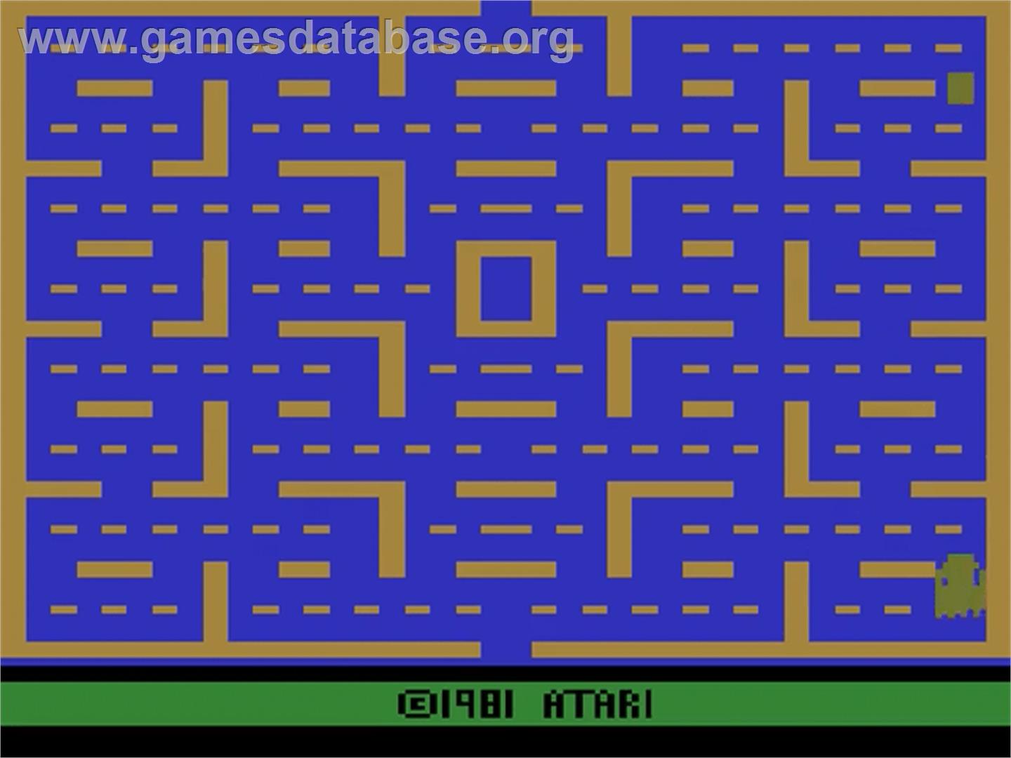Pac-Man - Atari 2600 - Artwork - Title Screen